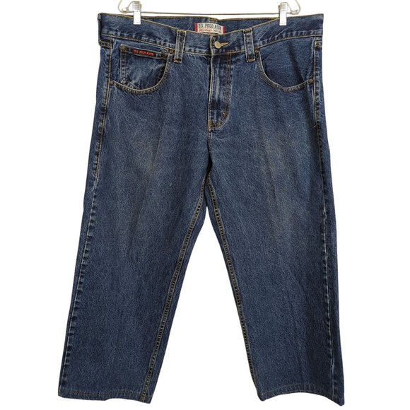 US Polo‎ Assn Heritage Men's straight Jeans UYA-8317 size 40x30 - Picture 1 of 13